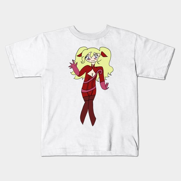 Ann Takamaki Panther Chibi Sticker, Pin, + Others Kids T-Shirt by nhitori